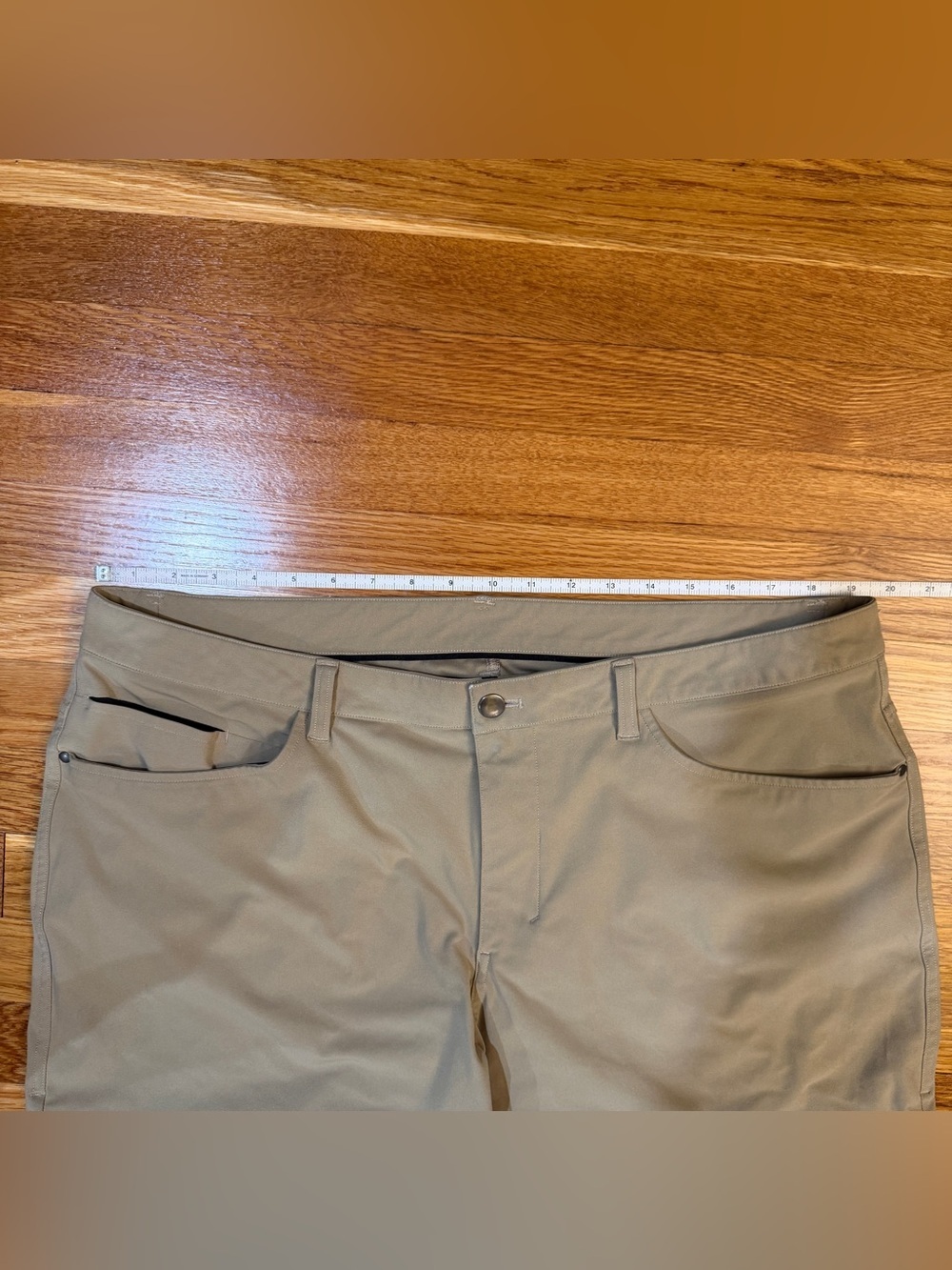 Lululemon ABC Pant Classic in Artifact(?)/Khaki - Size 38 x 29" Inseam - Picture 2 of 8